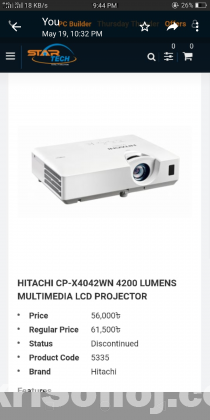 Projector HITACHI CP-X4042WN